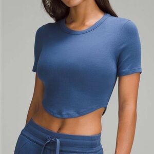 lululemon athletica Navy Crop Top